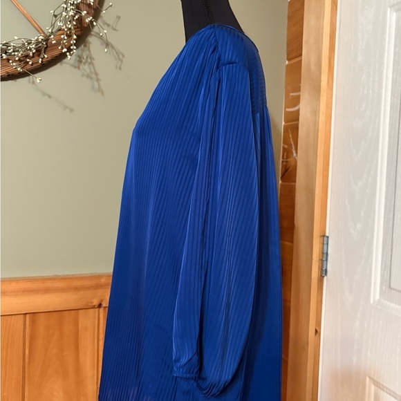 Jones New York Blue V-Neck Women's Top PXL NWT - Picture 6 of 11